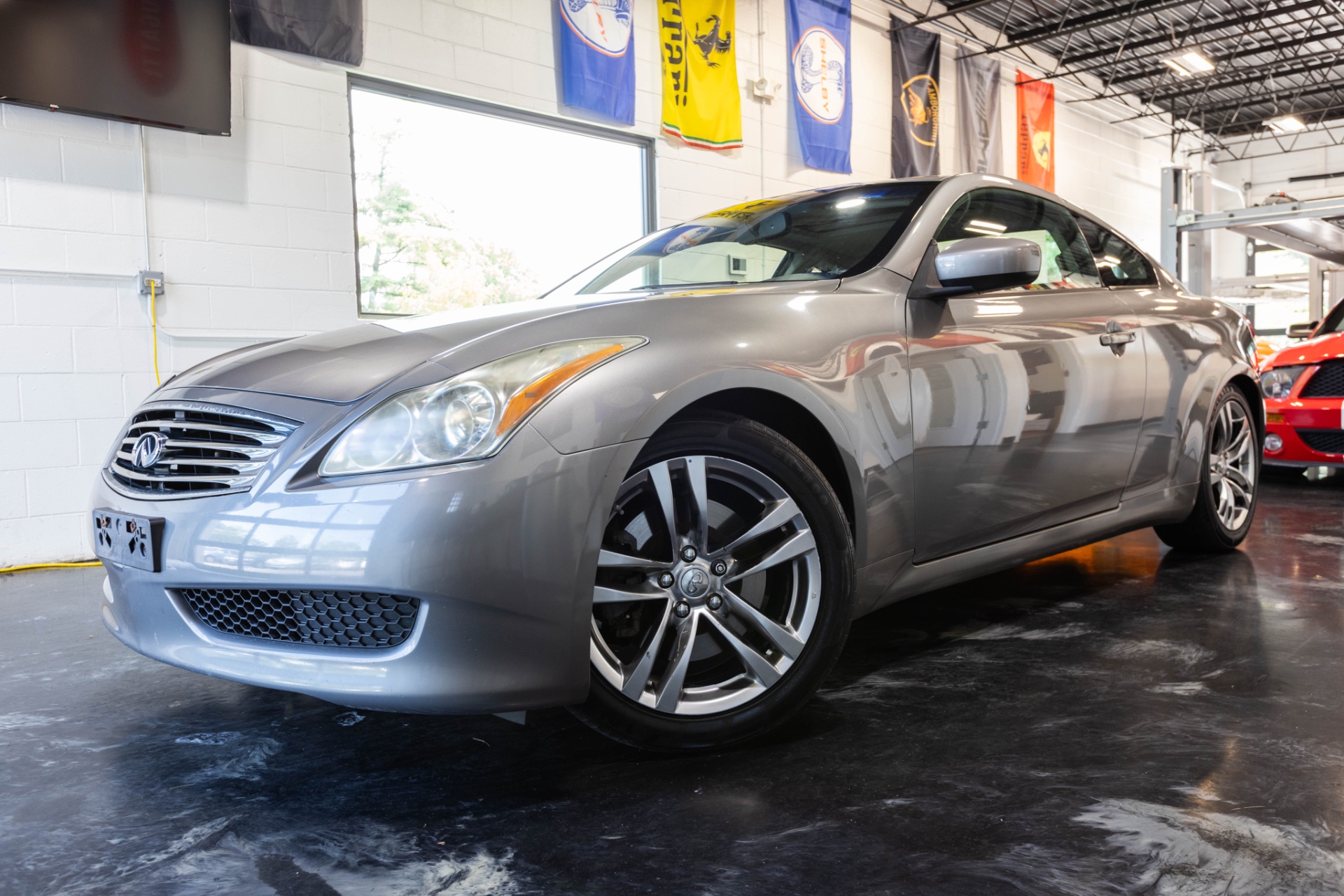 Gray (Amythyst Graphite) 2008 INFINITI G37 Coupe 5-Speed Automatic