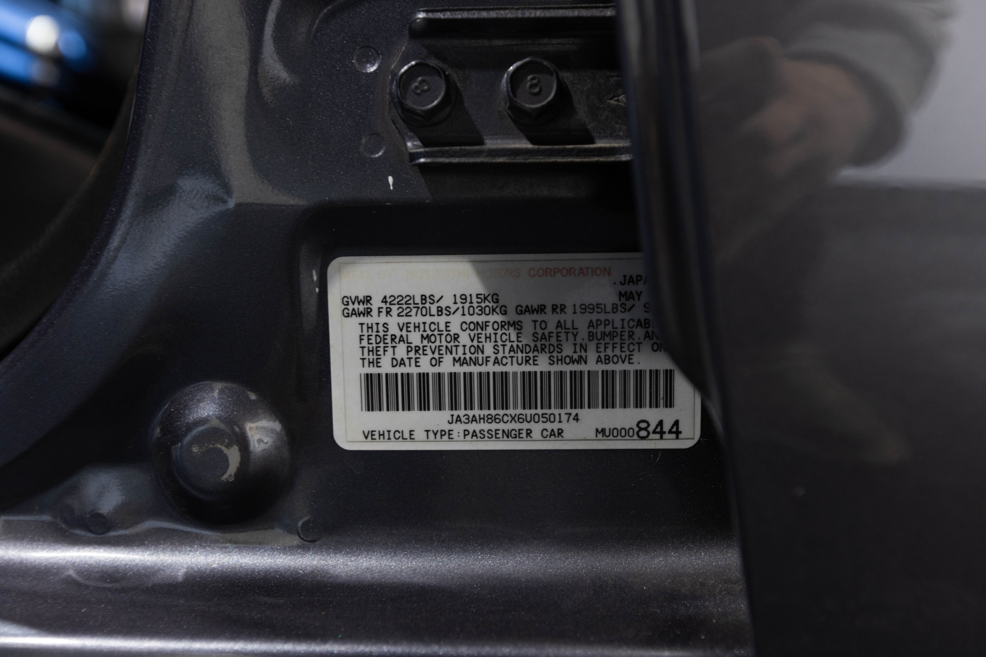 2006 MITSUBISHI LANCER EVOLUTION - Image 29