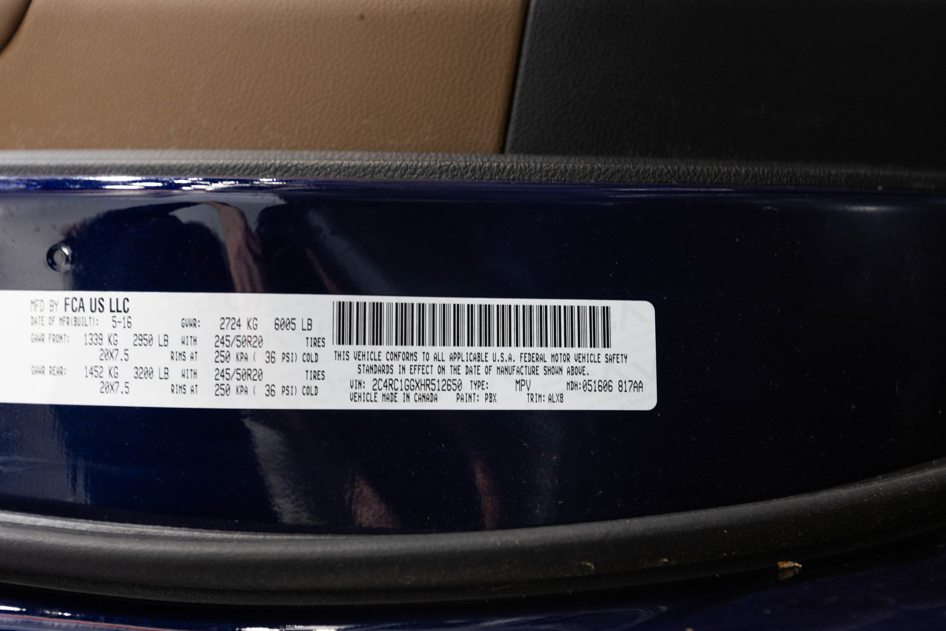 2017 CHRYSLER PACIFICA - Image 22